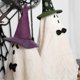 thumbnail image 5 of 3PCS Halloween Hanging Ghosts with Green//Orange Witch Hat, 5 of 5
