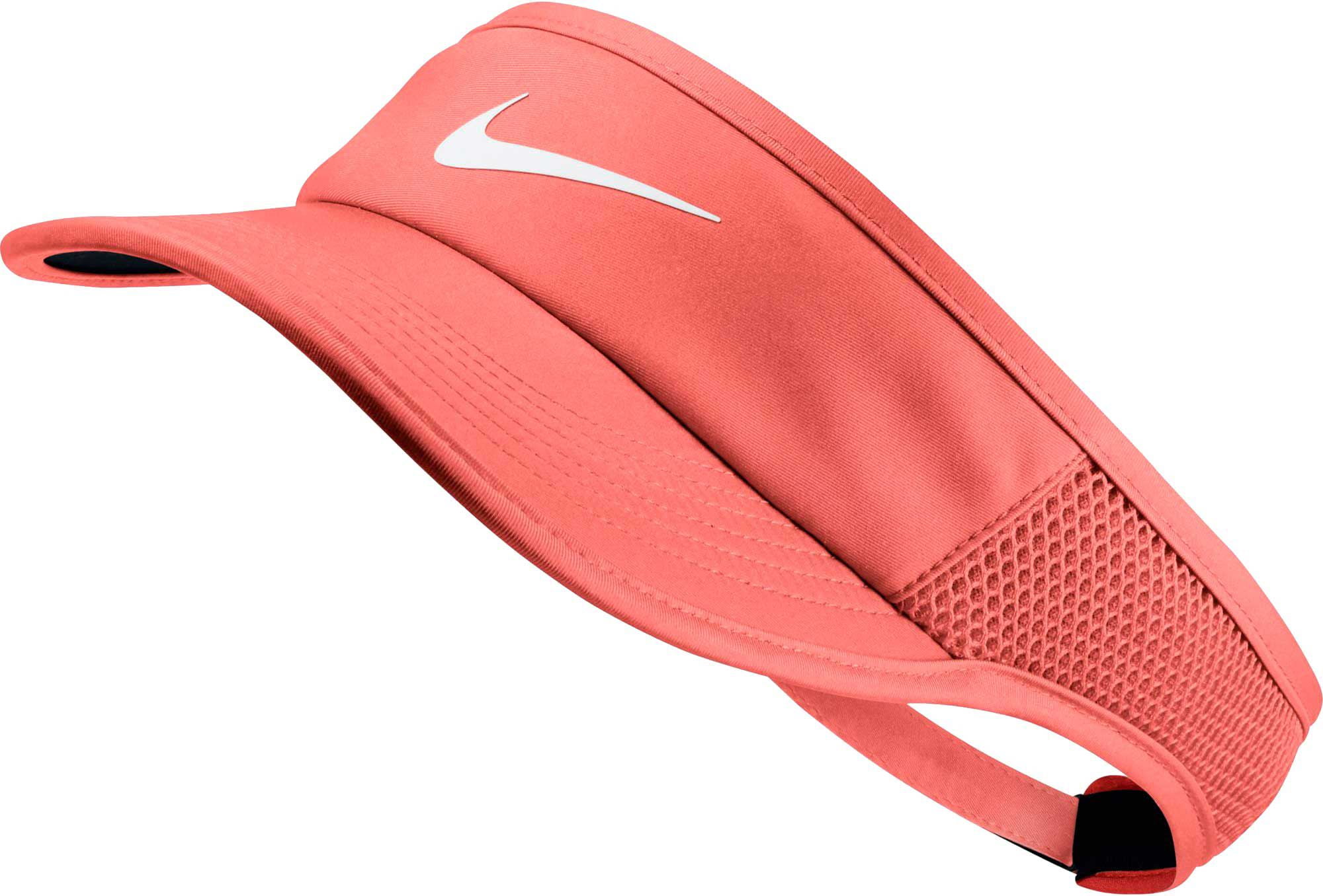 nikecourt women's featherlight aerobill tennis visor
