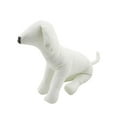 thumbnail image 3 of Maniquí de Perro Yuyangstore de Cuero PU Talla L Blanco, 3 of 8
