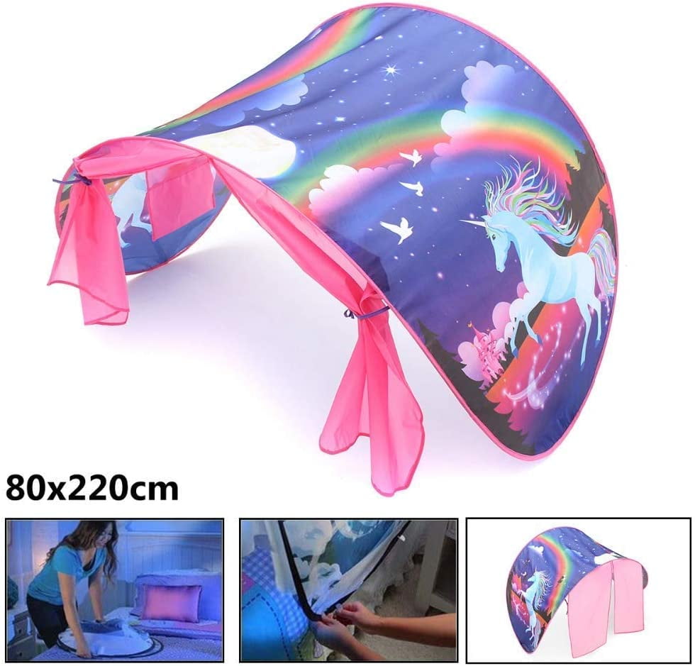 Dream Tent Bed Tent Kids Tent Playhouse Indoor Pop Up Tent Child Play Carpas Regalos de Navidad para ninos 80 220 cm Walmart en linea