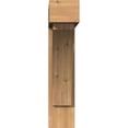 thumbnail image 2 of Ekena Millwork 7 1/2"W x 34"D x 34"H Thorton Block Smooth Bracket w/ Offset Brace, Western Red Cedar, 2 of 25
