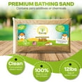 thumbnail image 3 of Hamster or Gerbil Bathing Sand - All Natural Small Animal Pet Litter - 12 lbs, 3 of 7