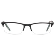 SAV Sportex Reading Glasses, Semi-Rimless Sport Frame, AR4150, +1.50, Gray