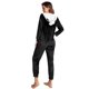 thumbnail image 3 of Mono de invierno ajustado para mujer, traje de una pieza de felpa para adulto, pijama cómodo para mujer Fridja  nalpqowj49695, 3 of 4