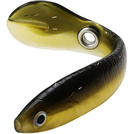 Soft Loach Fishing Lures Hopping Swimbait Enlarged Tail Shrimp Oil Smell Glitter Chips Bionic Scale Strong Body Freshwater Saltwater for Bass Snakehead Pike Trout 5pc