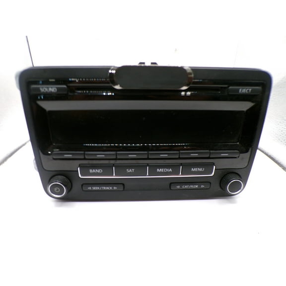 Pre-Owned 2015 Volkswagen Jetta AM FM CD Player Radio Receiver OEM - Verify Specific Vehicle Fitment In Description - (Good)