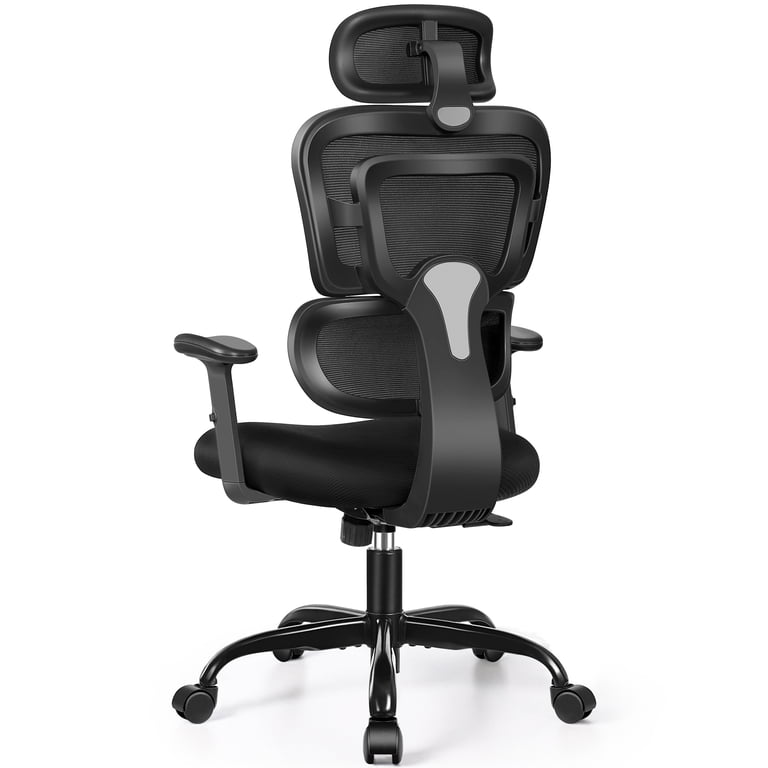 Coolhut High Back Ergonomic Office Chair, Mesh Black photo 8