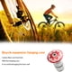 thumbnail image 3 of Toystoory 1 par de horquillas delanteras de bicicleta de girasol, accesorios de ciclismo de núcleo colgante de expansión profesional, equipo deportivo, Ciclismo llama roja Toystoory OD020036-06, 3 of 6