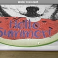 thumbnail image 6 of Ambesonne Alaskan Malamute Place Mats Set of 4, Summer, Standard Size, Multicolor, 6 of 6