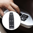 thumbnail image 4 of Interruptor de control maestro de ventana 61319241955 6131917991 Repuestos para automóvil Interior Cpob12-848008 Negro para BMW 5 Series 525530 F25 x3 Macarena Interruptor de elevador de ventana, 4 of 8