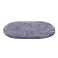 thumbnail image 4 of Tuvgenk Water Absorbing Bath Mats Non Slip Bathroom Rug Gray 1x2 Cotton Oval Small Area Rug for Shower, 4 of 4