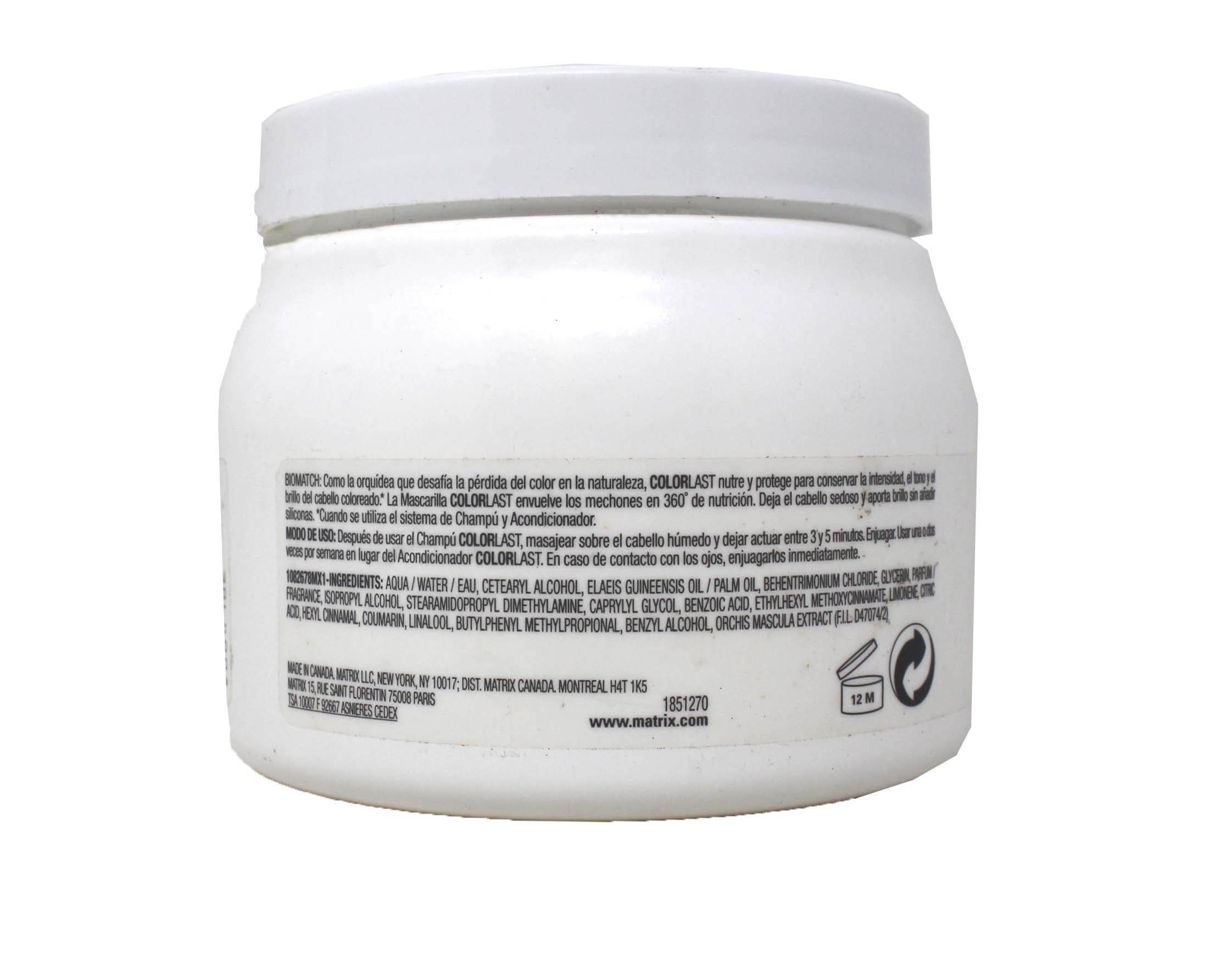 Matrix Colorlast Hair Mask For Color-Treated Hair 16.9 Oz