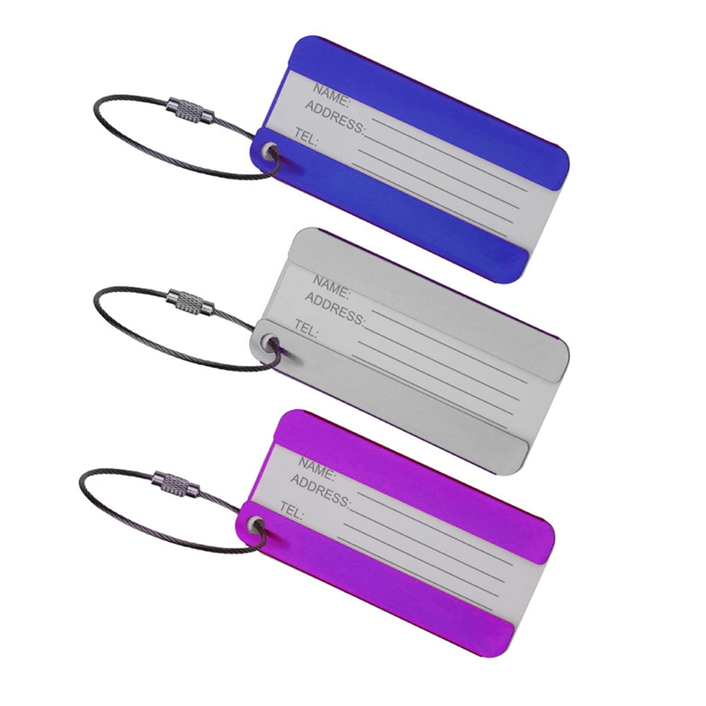 suitcase name straps