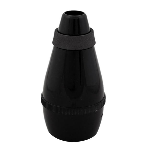 Milaget Black Trumpet Practice Straight Cup Mute Musical Instrument Accessory Parts