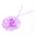 thumbnail image 2 of 2PCS Curtain Tied Flowers Curtain Ties Peony Curtain Tiebacks Magnetic Peony Curtain Tiebacks Curtain Binding Clamp Tie Backs Curtain Buckles for Drapes Curtain Tieback Clamp(As Shown,Purple), 2 of 5