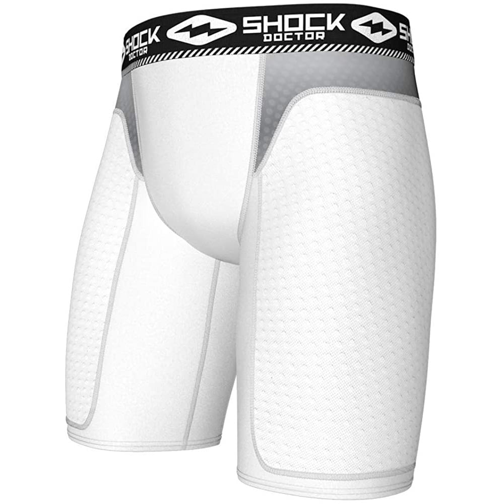 Shock Doctor ADULT Baseball / Softball Padded Sliding Shorts (Cup NOT