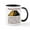 White/Black Inside, variant on CafePress - Hammered Dulcimer Mugs - 11 oz Ceramic Mug - Novelty Coffee Tea Cup