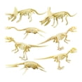 thumbnail image 2 of 7x Dinosaur Skeleton Models Archeology Collection for Kids Children, 2 of 10