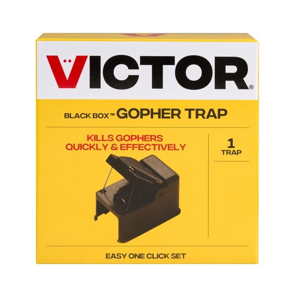 Victor Black Box Choker Loop Gophers Trap