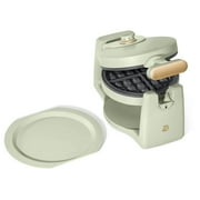 Beautiful Rotating Belgian Waffle Maker, Sage Green by Drew Barrymore