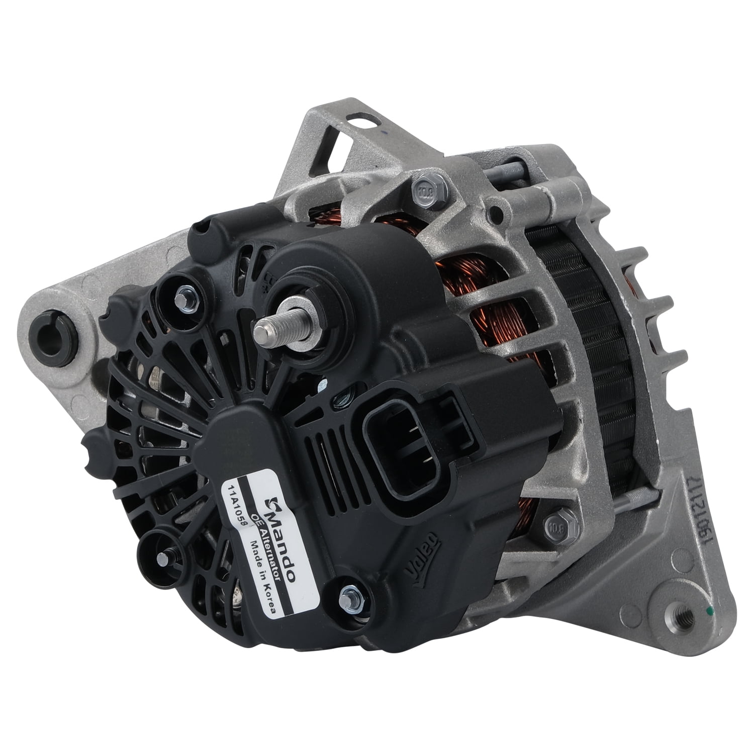 Mando Alternator 11A1058 Fits select: 2006-2009 HYUNDAI ACCENT, 2006 KIA SPECTRA