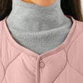 thumbnail image 4 of Ailaofu Womens Jacket Lightweight Vest Cozy Sleeveless Cardigan Button Waistcoat Outerwear with Pocket, 4 of 6
