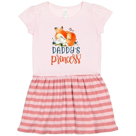 

Inktastic Fox- Daddy s Princess Gift Toddler Girl Dress