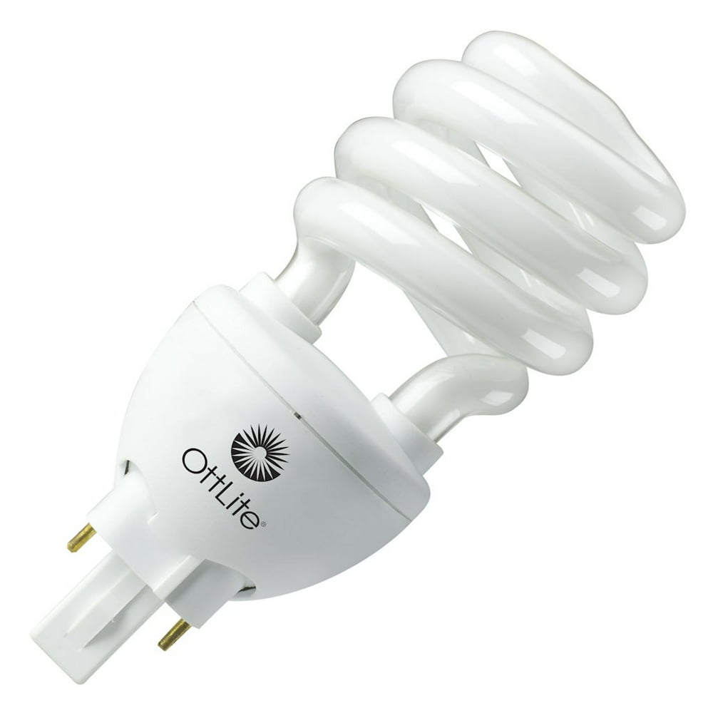OttLite 00401 - B84J35 Twist Pin Base Compact Fluorescent Light Bulb ...