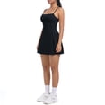 thumbnail image 3 of LOVZFMLL Women's Round Neck Loose Dress Black L, 3 of 8