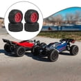thumbnail image 6 of Kuntesetty 4 Pieces 1/18 RC Car Wheels and Tires Durability Accessories for Typhon Grom Red, 6 of 9