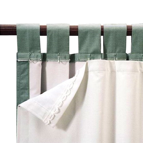 Roc Lon Blackout Energy Efficient Curtain Panel Liner White Roc Lon Blackout Energy Efficient Curtain Panel Liner White