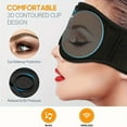 thumbnail image 2 of 3D Sleep Mask with Bluetooth Headphones,Sleep Headphones Breathable Sleeping Headphones for Side Sleepers Best Gift and Travel,Pink, 2 of 7