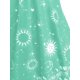 thumbnail image 4 of Tank Top de Talla Extra con Anillo Cruzado con Estampado de Luna y Luna Rosegal Camisetas sin mangas de talla grande, 4 of 5
