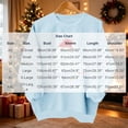 thumbnail image 4 of NSLGXD Womens Graphic Sweatshirt Crewneck Long Sleeve Pullover Merry Christmas Santa Hat Print Casual Holiday Top XS-2XL, 4 of 8