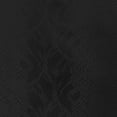 thumbnail image 2 of Ultimate Textile (3 Pack) Damask Kenya 70 x 104-Inch Oval Tablecloth - Home Dining Collection - Snakeskin Jacquard Design, Black, 2 of 3
