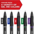 thumbnail image 3 of shiyou-S-Gel, Stylos Gel, Pointe Moyenne (0.7 mm), Encre Rouge, 12 Unités, 3 of 4