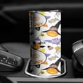 thumbnail image 3 of 20oz Halloween Ghost Pumpkin Pattern Skinny Tumblers Stainless Steel Tumbler with Lid and Straw,Vacuum Insulated Double Wall Travel Tumbler Cups with Cleaning Brush for Coffee,Tea, 3 of 6