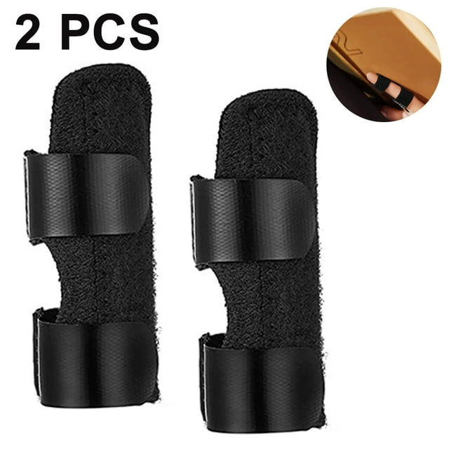 2 pcs Trigger Finger Splint, Mallet Finger Brace for Index, Middle, Ring Finger - Tendon Release & Pain Relief