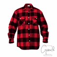 thumbnail image 1 of Blusa de camisa a cuadros de franela para hombre Oferta de invierno de manga larga para hombre Deng Xun unisex, 1 of 2