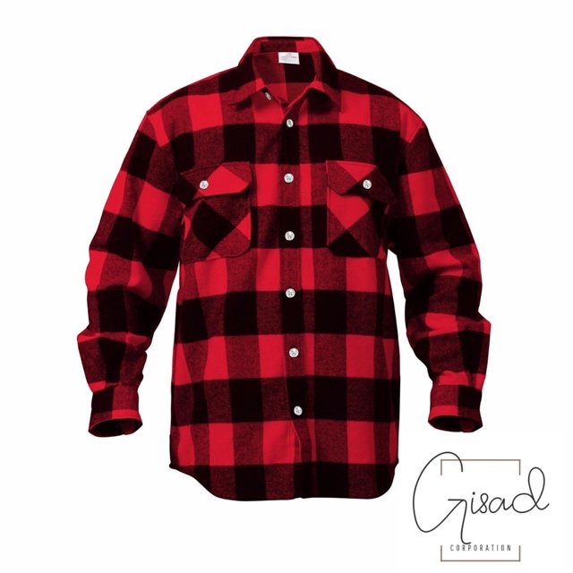 Blusa de camisa a cuadros de franela para hombre Oferta de invierno de manga larga para hombre Deng Xun unisex