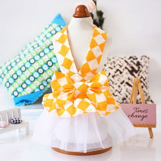 ¡Grandes ahorros navideños! Vestido de verano para mascotas, falda princesa Peng Peng, falda para perros, vestido de primavera y verano para perros, excelentes regalos a precios reducidos en