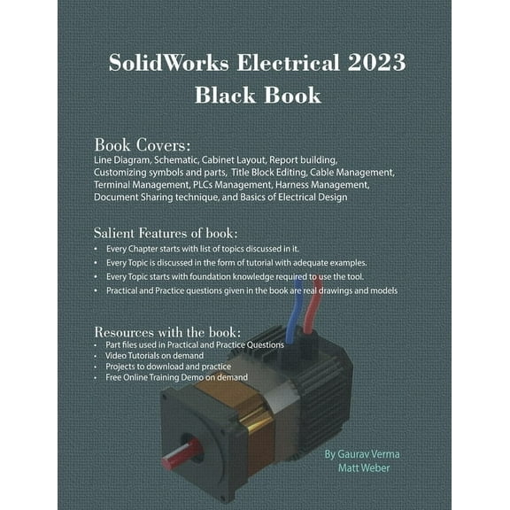 SolidWorks Electrical 2023 Black Book, (Paperback)