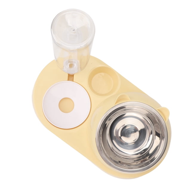 Dispensador de agua y cuenco de comida para gatos Bling Bling Juego de cuencos