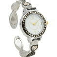 thumbnail image 3 of Blekon Collections Women's Quartz Analog Multistyle Designed Cuff Bangle Wristwatch - Ladies Wrist Watch for Everyday Use - Can Fit Wrist Sizes 7-8 inches, 3 of 6