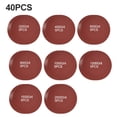 thumbnail image 1 of 40 Pcs/Ensemble Disques de Ponçage Ronds 3 Pouces 75mm-80mm pour Papiers de Verre 320-2000, 1 of 12