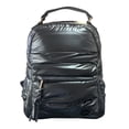 thumbnail image 2 of Mochila casual marca Luxo Brand modelo UNIBELLA de nylon sintética satinado acolchada color negro, 2 of 6
