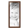thumbnail image 2 of ArtToFrames 12" x 29" Walnut Picture Frame, 12x29 inch Brown Wood Poster Frame (WOM-4086), 5 Pack, 2 of 7