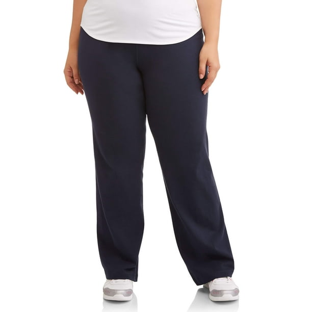 Athletic Works - Athletic Works Plus Size Dri-More Bootcut Sweatpants ...