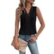 thumbnail image 1 of Camiseta sin mangas con cuello en V y encaje para mujer, 1 of 6