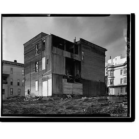Historic Print, 3397-3399 Sacramento Street (House), San Francisco, San Francisco County, CA - 4, 16" x 20"